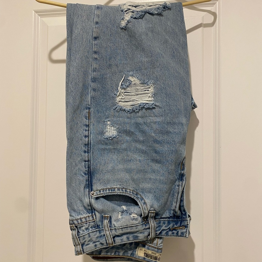 Rock & Roll Denim Straight Cropped